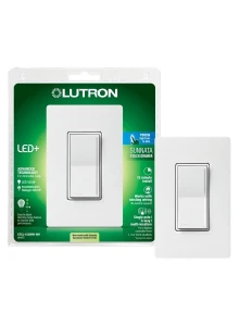 Touch Dimmer Light Switch with Wallplate — Smart Switch, Lutron