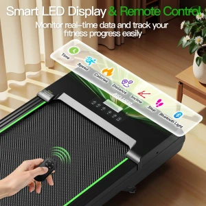Under-Desk Walking Pad Treadmill — Connected Equipment, Akluer