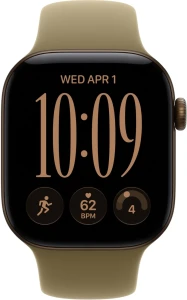 46 mm Apple Watch Series 12 Smartwatch with Olive Sport Band — Smart Watch, Apple