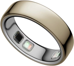 Smart Ring, Gold, Size 08 (18,2) — Smart Ring, Oura