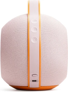 Mania Cloud Pink Rose Bloom Portable Smart Speaker with Cocoon Gift Case — Smart Speaker, Devialet