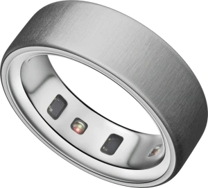 Smart Ring, size 15 (23.9), Matte silver — Smart Ring, Oura