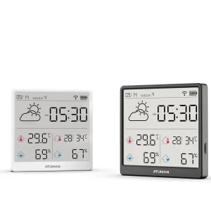 Wi-Fi Hygrometer — Temperature & Humidity Sensor, Duka Atuman
