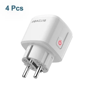 Zigbee Smart Plug, EU Plug, 4 Pieces — Smart Plug, BlitzWolf
