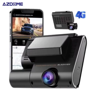 Dual-camera car DVR — Dash Cam, AZDOME