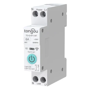 Smart circuit breaker switch, white — Smart Switch, Tongou