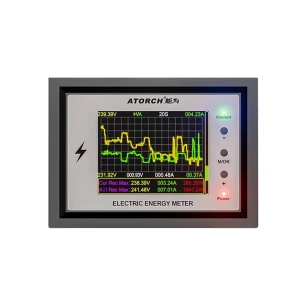 DC Voltmeter Ammeter — Energy Monitor, ATORCH