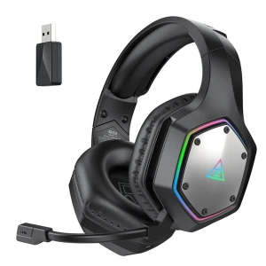 Gaming Headset, Black White — Wireless Earbuds, EKSA