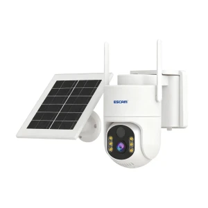 4G LTE Security Camera, White — Security Camera, ESCAM