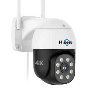 4K 8MP PTZ Camera — Security Camera, Hiseeu
