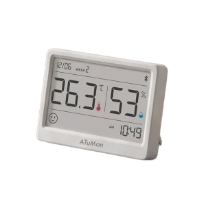 Ink-Screen Clock and Humidity Thermometer — Temperature & Humidity Sensor, AtuMan