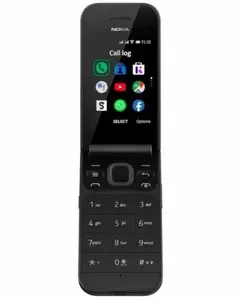 Black 4G Flip Mobile Phone — Smartphones, Nokia