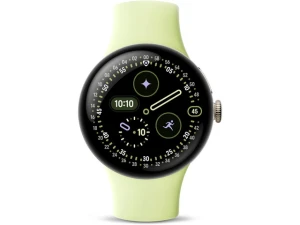 41mm Smartwatch, Champagne Gold case with Lemongrass band — Smart Watch, Google