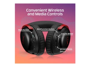 Gaming Headset, Black — Wireless Earbuds, HyperX