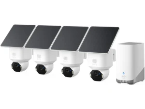 4K Solar Security Camera Kit, 4 Cameras — Security Camera, eufy