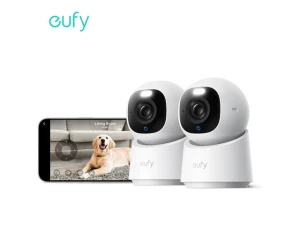 4K UHD Indoor Camera, 2-Cam Kit — Security Camera, eufy