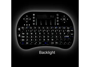 Wireless Mini Keyboard with Touchpad — Bluetooth Keyboard, Rii