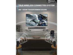 5.1-Channel Surround Soundbar System — Sound Bar, Heightele