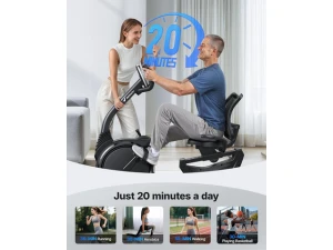 Recumbent Exercise Bike — Connected Equipment, MERACH