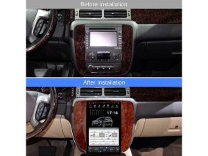 12.1-inch Car Stereo Head Unit for GMC Yukon, Chevrolet Tahoe and Chevrolet Silverado, 2007–2012 — Car Infotainment System, KSPIV