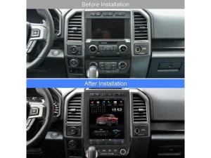In-Dash Head Unit for Ford F150 / Raptor, 2015–2021 — Car Infotainment System, KSPIV
