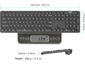 Full-Size Wireless Bluetooth Keyboard — Bluetooth Keyboard, Arteck