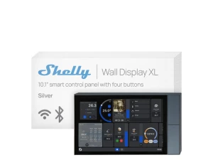 In-wall Smart Home Control Panel, Silver — Smart Switch, Shelly