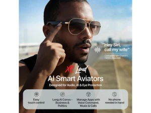 Bluetooth Smart Audio Sunglasses — Smart Glasses, Generic Logic, Inc.