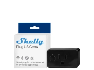 Gen4 Black Smart Plug — Smart Plug, Shelly
