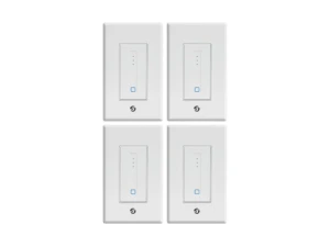 Smart Wall Dimmer, 4-Pack — Smart Switch, Shelly