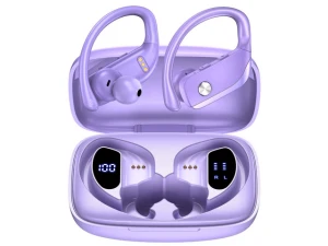 Wireless Earbuds, Green+Purple, 2 Sets — Wireless Earbuds, BMANI