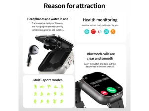 Smartwatch with earbuds — Smart Watch, Generic Logic, Inc.