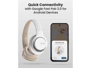 Enduro 100 Sand Over-ear Bluetooth Wireless Headphones — Wireless Earbuds, Cleer