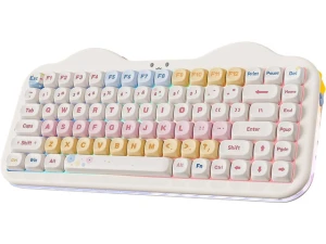 75% Wireless Mechanical Keyboard with Candy Switches — Bluetooth Keyboard, YUNZII