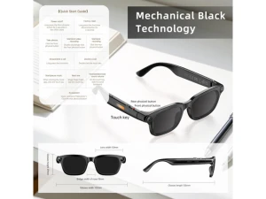 Smart Glasses with Replaceable Photochromic Lenses — Smart Glasses, Generic Logic, Inc.