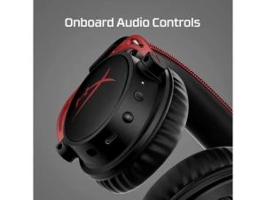 Red Wireless Gaming Headset — Wireless Earbuds, HyperX