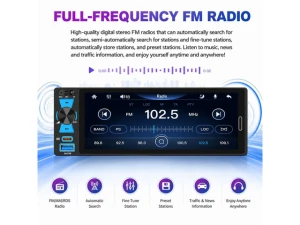 Single DIN Car Stereo — Car Infotainment System, Generic Logic, Inc.