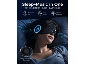 Bluetooth Sleep Mask Headphones — Wireless Earbuds, Generic Logic, Inc.