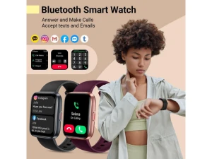 Smart watch, 1.8 inches, Dark Purple — Smart Watch, Generic Logic, Inc.