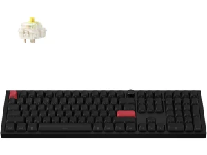 Black Custom Mechanical Keyboard — Bluetooth Keyboard, Keychron