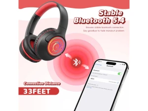 Kids Bluetooth Over-Ear Wireless Headphones — Wireless Earbuds, Generic Logic, Inc.