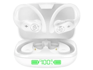 Wireless Earbuds with Ear Hooks and LED Display — Wireless Earbuds, Generic Logic, Inc.