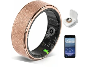 Smart Ring Fitness and Health Tracker, Rose Gold — Smart Ring, Generic Logic, Inc.
