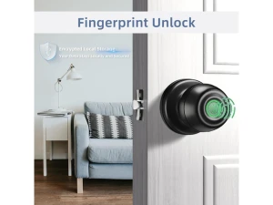 Biometric Smart Door Lock Door Knob — Smart Lock, STARWELL