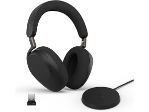 Wireless Bluetooth Headset, Over-Ear, Black — Wireless Earbuds, Jabra