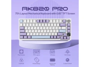 75% Wireless Mechanical Keyboard — Bluetooth Keyboard, Ajazz