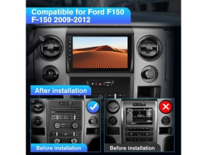 Car Radio Head Unit for Ford F-150, 2009–2012, with 9-inch Screen — Car Infotainment System, litillbuly