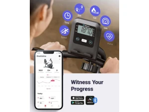 Recumbent Exercise Bike — Connected Equipment, MERACH
