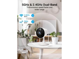 Indoor/Outdoor Security Camera, 2-Pack — Security Camera, TAURKENAM