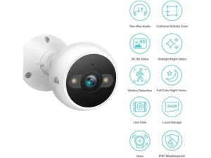 Outdoor Wired Security Camera — Security Camera, Kasa